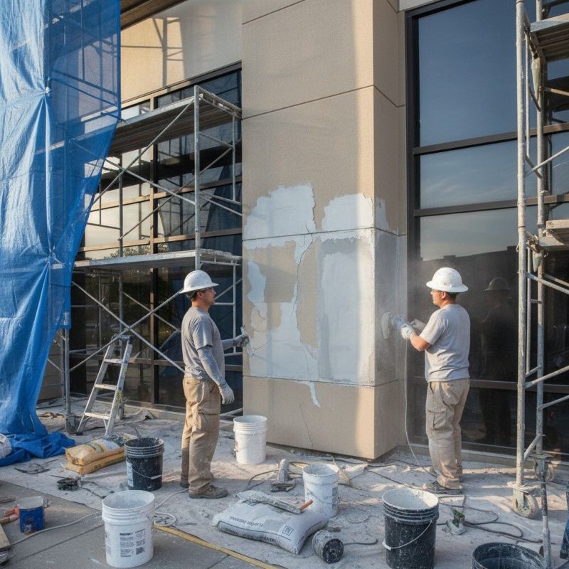 Interior Stucco Repair